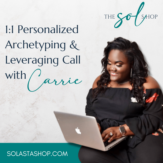 1:1 Personalized Archetyping and Leveraging Call with Carrie
